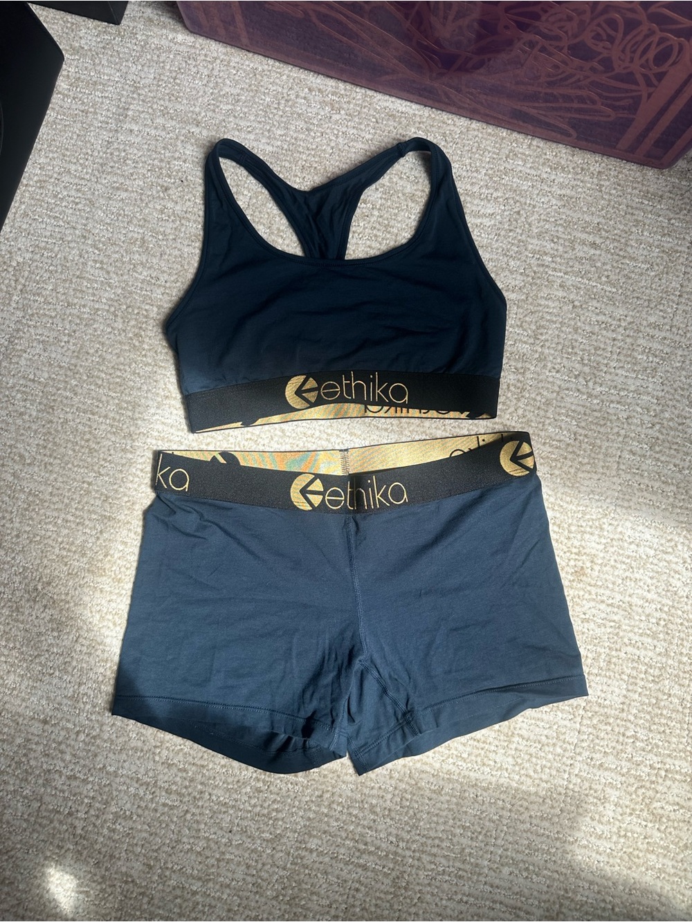 Ethika Sports Bra and Shorts Set
